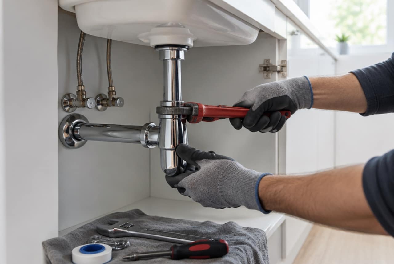 Stock photo related to plumbing